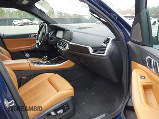 2021 BMW X5 sDrive40i with VIN 5UXCR4C0XM9G16295, listed as a IAAI auction lot 41534953 with 28,722 mi miles. Bid and sale history available at carsss.com. Image 5.
