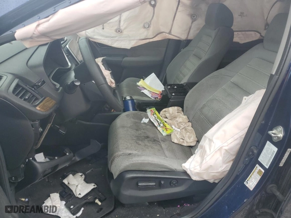 2018 Honda CR-V EX with VIN 5J6RW1H58JL004934, listed as a Copart auction lot 49489004 with 0 mi miles and Salvage Title. Bid and sale history available at carsss.com. Image 7.