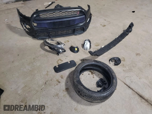 2015 MINI Hardtop 4 Door S with VIN WMWXU3C55F2B62019, listed as a Copart auction lot 46853535 with 124,919 mi miles and Salvage title. Bid and sale history available at DreamBid. Image 12.