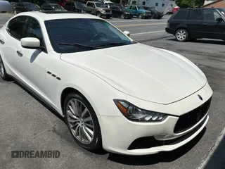 2016 Maserati Ghibli with VIN ZAM57XSA2G1167010, listed as a Copart auction lot 62212695 with 50,830 mi miles and Clean title. Bid and sale history available at DreamBid. Image 1.