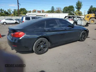 2015 BMW 4 Series 435i xDrive with VIN WBA4B3C59FGV48788, listed as a Copart auction lot 75408944 with 103,837 mi miles and Salvage Title. Bid and sale history available at DreamBid. Image 3.