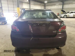 2008 Scion tC Spec with VIN JTKDE167580265188, listed as a Copart auction lot 65693115 with 156,502 mi miles and Salvage title. Bid and sale history available at DreamBid. Image 6.