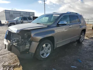 2012 GMC Terrain SLT-2 with VIN 2GKFLXE56C6146756, listed as a Copart auction lot 46295545 with 343,988 mi miles and Salvage Title. Bid and sale history available at carsss.com. Image 1.