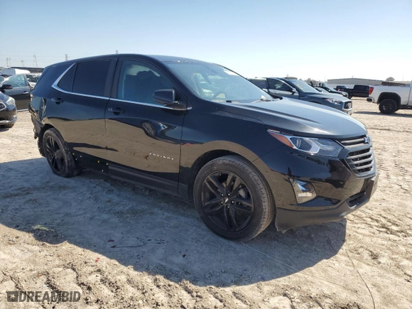 2021 Chevrolet Equinox LT with VIN 3GNAXKEV1ML360474, listed as a Copart auction lot 46172785 with 33,005 mi miles and Salvage Title. Bid and sale history available at carsss.com. Image 4.