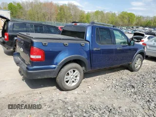 2007 Ford Explorer Sport Trac XLT with VIN 1FMEU51K27UA32194, listed as a Copart auction lot 54685355 with 99,879 mi miles and Clean title. Bid and sale history available at DreamBid. Image 3.
