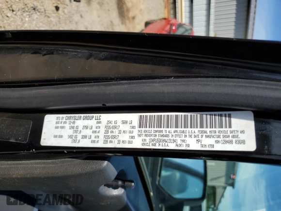 2010 Dodge Nitro SXT with VIN 1D4PU5GK0AW131941, listed as a Copart auction lot 57572845 with 125,366 mi miles and Clean title. Bid and sale history available at DreamBid. Image 13.