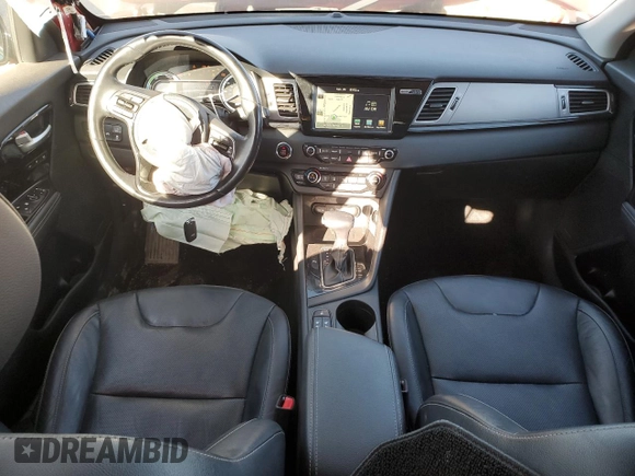 2018 Kia Niro Touring with VIN KNDCE3LC9J5175373, listed as a Copart auction lot 46708925 with 75,079 mi miles and Salvage Title. Bid and sale history available at carsss.com. Image 8.