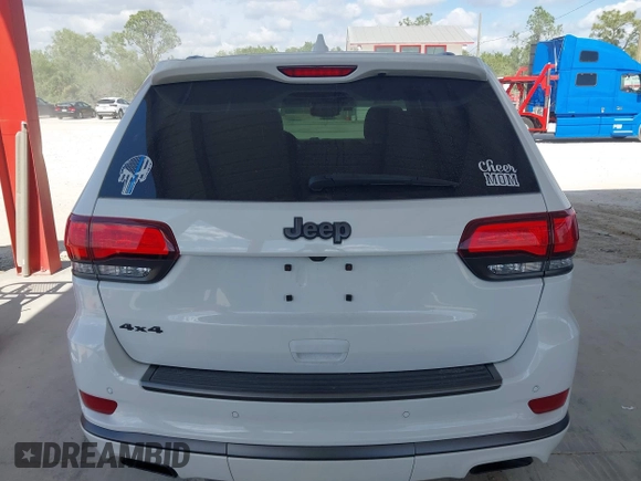 2019 Jeep Grand Cherokee Overland with VIN 1C4RJFCT4KC787081, listed as a IAAI auction lot 41519374 with 34,168 mi miles. Bid and sale history available at carsss.com. Image 16.