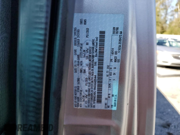 2010 Ford Econoline Passenger XL с VIN 1FBNE3BL1ADA45544, выставлен на аукционе Copart как лот 46173945 с пробегом 81 132 миль миль и Списание • Salvage title. История ставок и продаж доступна на DreamBid. Изображение 13.