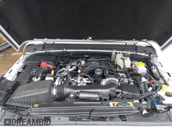 2023 Jeep Wrangler Sport S with VIN 1C4HJXDG8PW620005, listed as a IAAI auction lot 42117455 with 25,725 mi miles and . Bid and sale history available at DreamBid. Image 10.