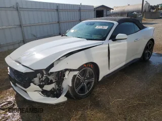 2025 Ford Mustang EcoBoost с VIN 1FAGP8UH5S5117335, выставлен на аукционе Copart как лот 64696795 с пробегом 4 015 миль миль и Чистый • Clean title. История ставок и продаж доступна на DreamBid. Изображение 1.