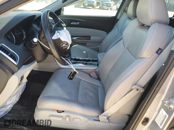 2015 Acura TLX V6 Advance with VIN 19UUB3F74FA007118, listed as a Copart auction lot 47483475 with Not Provided miles and Salvage Title. Bid and sale history available at carsss.com. Image 7.