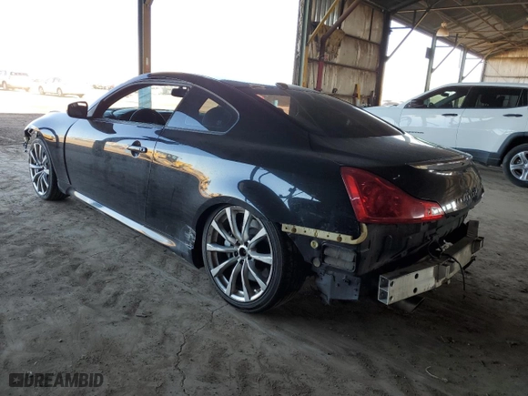 2009 Infiniti G37 Coupe with VIN JNKCV64E59M600718, listed as a Copart auction lot 49866875 with 0 mi miles and Salvage Title. Bid and sale history available at carsss.com. Image 2.
