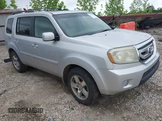 2009 Honda Pilot EX-L z VIN 5FNYF48539B040354, wystawiony jako IAAI lot #42305081 z przebiegiem Nie podano mil oraz . Historia ofert i sprzedaży dostępna na DreamBid. Obrazek 1.