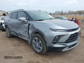 2023 Chevrolet Blazer LT с VIN 3GNKBHR40PS235497, выставлен на аукционе IAAI как лот 42124586 с пробегом 20 533 миль миль и . История ставок и продаж доступна на DreamBid. Изображение 1.
