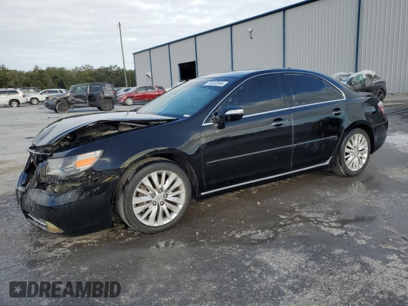 2011 Acura RL Technology with VIN JH4KB2F66BC000028, listed as a Copart auction lot 76332954 with 59,849 mi miles and Salvage Title. Bid and sale history available at DreamBid. Image 1.