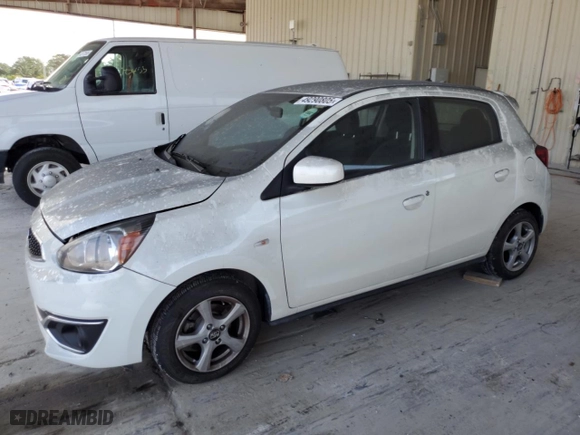 2020 Mitsubishi Mirage ES with VIN ML32A3HJ3LH005643, listed as a Copart auction lot 49290805 with 0 mi miles and Salvage Title. Bid and sale history available at carsss.com. Image 1.