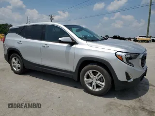 2020 GMC Terrain SLE with VIN 3GKALMEV5LL299276, listed as a Copart auction lot 59308945 with 36,075 mi miles and Salvage title. Bid and sale history available at DreamBid. Image 4.