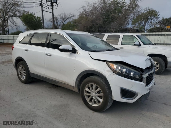 2017 Kia Sorento L with VIN 5XYPG4A36HG277316, listed as a Copart auction lot 87172864 with 74,234 mi miles and Salvage Title. Bid and sale history available at carsss.com. Image 4.