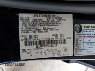 2009 Ford Fusion SEL with VIN 3FAHP08Z59R200229, listed as a Copart auction lot 52371245 with 77,655 mi miles and Salvage Title. Bid and sale history available at carsss.com. Image 14.