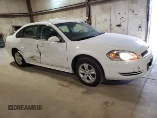 2015 Chevrolet Impala LS with VIN 2G1WA5E38F1124997, listed as a Copart auction lot 53738225 with 129,678 mi miles and Salvage title. Bid and sale history available at DreamBid. Image 4.