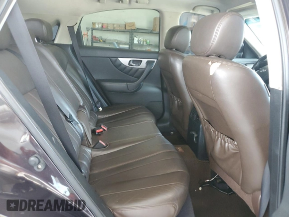 2012 Infiniti FX with VIN JN8AS1MW0CM151991, listed as a Copart auction lot 62038085 with 233,504 mi miles and Salvage title. Bid and sale history available at DreamBid. Image 11.