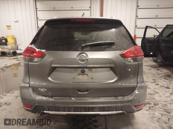 2019 Nissan Rogue SV with VIN KNMAT2MV6KP555655, listed as a IAAI auction lot 41572908 with 80,030 mi miles and . Bid and sale history available at carsss.com. Image 17.
