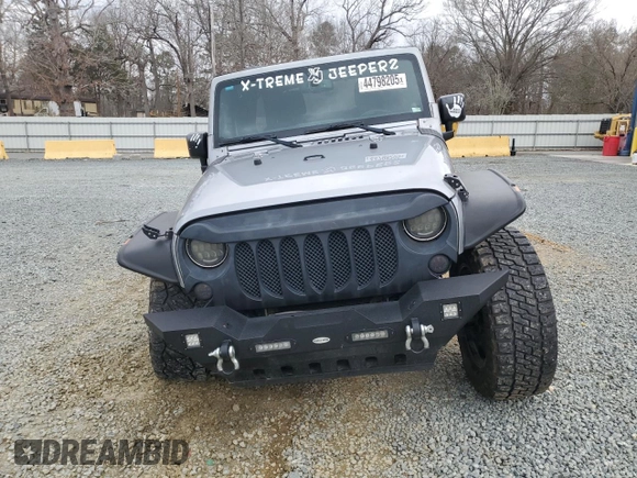 2014 Jeep Wrangler Unlimited Rubicon with VIN 1C4BJWFG7EL197252, listed as a Copart auction lot 44798205 with 115,778 mi miles and Salvage Title. Bid and sale history available at carsss.com. Image 5.