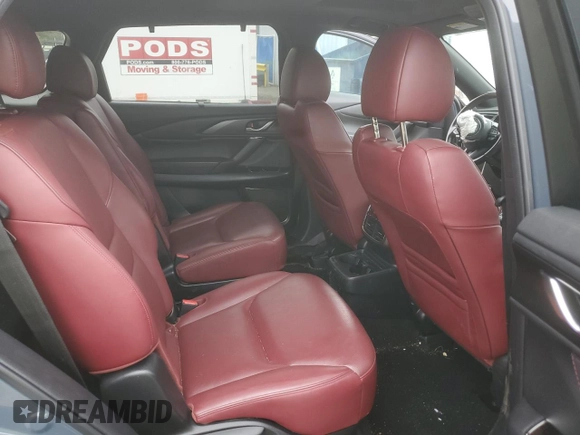 2022 Mazda CX-9 Grand Touring with VIN JM3TCBDY1N0611265, listed as a Copart auction lot 75886224 with 58,355 mi miles and Salvage Title. Bid and sale history available at carsss.com. Image 12.