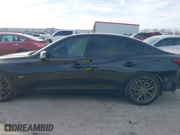 2019 Infiniti Q50 Luxe z VIN JN1EV7AP8KM519419, wystawiony jako IAAI lot #41278134 z przebiegiem 91 902 mil mil oraz . Historia ofert i sprzedaży dostępna na DreamBid. Obrazek 14.