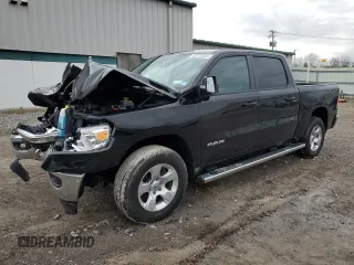 2021 Ram 1500 Big Horn with VIN 1C6RRFFG4MN616434, listed as a Copart auction lot 52738085 with 41,452 mi miles and Salvage title. Bid and sale history available at DreamBid. Image 1.