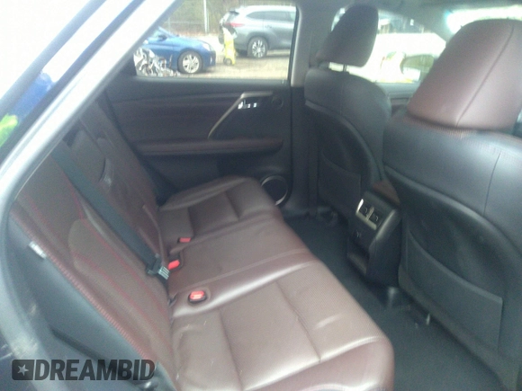 2017 Lexus RX with VIN 2T2ZZMCA4HC060546, listed as a IAAI auction lot 41734868 with 119,000 mi miles. Bid and sale history available at carsss.com. Image 8.