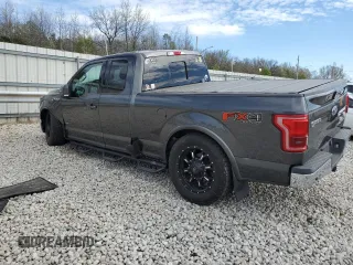 2015 Ford F-150 XLT with VIN 1FTEX1EP0FKD46320, listed as a Copart auction lot 49960285 with 95,038 mi miles and Salvage Title. Bid and sale history available at carsss.com. Image 2.