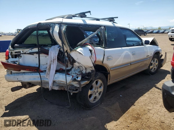 1999 Subaru Legacy Outback with VIN 4S3BG6855X7645042, listed as a Copart auction lot 55452095 with 159,874 mi miles and Salvage title. Bid and sale history available at DreamBid. Image 3.