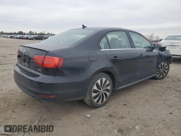 2015 Volkswagen Jetta Sedan Hybrid SEL Premium with VIN 3VW637AJ6FM328270, listed as a Copart auction lot 85991374 with 103,571 mi miles and Salvage Title. Bid and sale history available at carsss.com. Image 3.