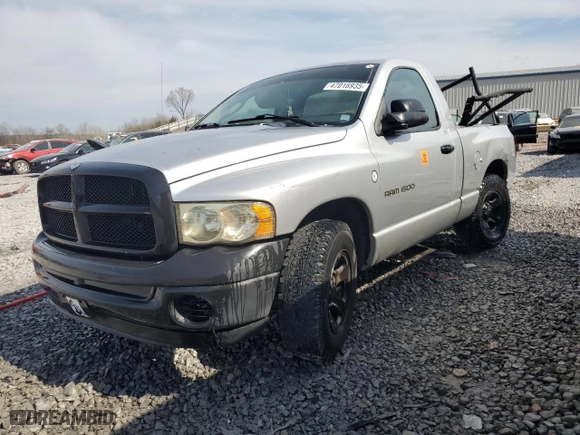 2003 Dodge Ram 1500 ST with VIN 1D7HA16N13J539014, listed as a Copart auction lot 47016935 with 168,463 mi miles and Salvage Title. Bid and sale history available at carsss.com. Image 1.