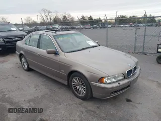 2002 BMW 5 Series 530iA with VIN WBADT63472CH86312, listed as a IAAI auction lot 41922231 with 128,905 mi miles. Bid and sale history available at carsss.com. Image 1.