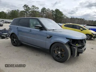 2018 Land Rover Range Rover Sport HSE with VIN SALWR2RV3JA189547, listed as a Copart auction lot 47369325 with 112,741 mi miles and Salvage Title. Bid and sale history available at carsss.com. Image 4.