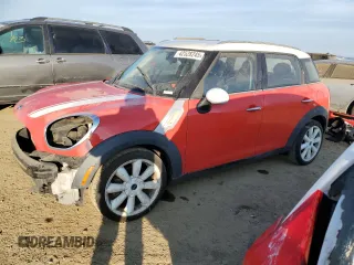 2012 MINI Countryman with VIN WMWZB3C50CWM02769, listed as a Copart auction lot 42528245 with 194,236 mi miles and Salvage Title. Bid and sale history available at DreamBid. Image 1.