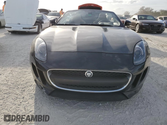 2014 Jaguar F-Type V6 with VIN SAJWA6E74E8K06478, listed as a Copart auction lot 76975894 with Not Provided miles and Salvage Title. Bid and sale history available at DreamBid. Image 5.