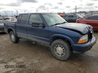 2001 GMC Sonoma SLS with VIN 1GTDT13W21K184331, listed as a Copart auction lot 81176184 with 162,506 mi miles and Salvage Title. Bid and sale history available at carsss.com. Image 4.