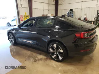 2023 Polestar 2 with VIN YSMED3KA0PL159129, listed as a Copart auction lot 81853444 with 0 mi miles and Clean Title. Bid and sale history available at carsss.com. Image 2.