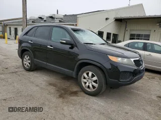 2011 Kia Sorento LX with VIN 5XYKT3A16BG171745, listed as a Copart auction lot 50756205 with 258,116 mi miles and Salvage Title. Bid and sale history available at DreamBid. Image 4.