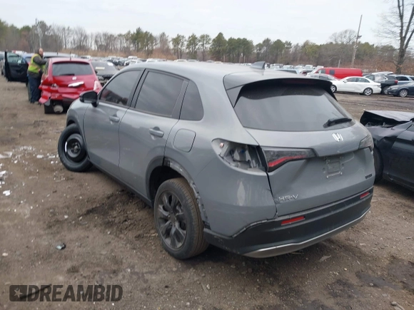 2024 Honda HR-V Sport with VIN 3CZRZ2H55RM754928, listed as a IAAI auction lot 41276974 with 41,237 mi miles and . Bid and sale history available at DreamBid. Image 3.