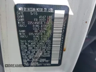 2015 Nissan Juke SL z VIN JN8AF5MV9FT562688, wystawiony jako IAAI lot #41950297 z przebiegiem 70 880 mil mil oraz . Historia ofert i sprzedaży dostępna na DreamBid. Obrazek 9.