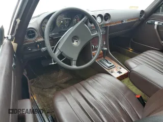 1984 Mercedes-Benz 380 SL with VIN WDBBA45A0EA013409, listed as a Copart auction lot 43208775 with 151,270 mi miles and Salvage Title. Bid and sale history available at carsss.com. Image 8.