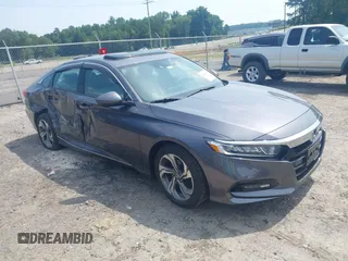 2019 Honda Accord EX with VIN 1HGCV1F4XKA150243, listed as a IAAI auction lot 42551008 with 38,891 mi miles and . Bid and sale history available at DreamBid. Image 1.