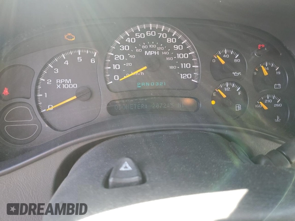 2004 Chevrolet Tahoe LT with VIN 1GNEC13TX4J312715, listed as a Copart auction lot 71969584 with 207,245 mi miles and Salvage Title. Bid and sale history available at carsss.com. Image 9.