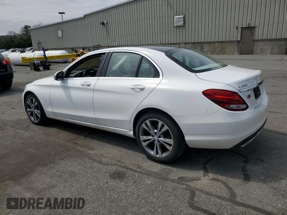 2016 Mercedes-Benz C 300 Luxury with VIN 55SWF4KB2GU170367, listed as a Copart auction lot 53978375 with 75,342 mi miles and Salvage title. Bid and sale history available at DreamBid. Image 2.