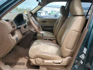 2002 Honda CR-V EX with VIN JHLRD78812C028697, listed as a Copart auction lot 65369455 with 129,041 mi miles and Salvage title. Bid and sale history available at DreamBid. Image 7.